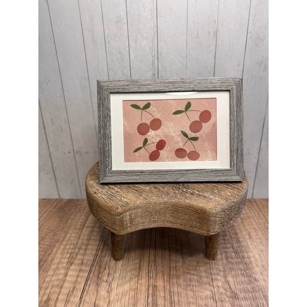 Cherries Picture Frame 7 x 5 Original Art West Hills Studio Desk Photo Wall Art